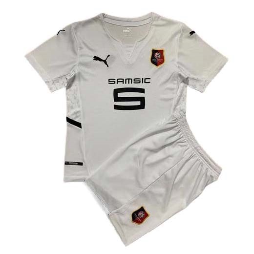 Camiseta Stade Rennais Replica Segunda Ropa Niño 2021/22